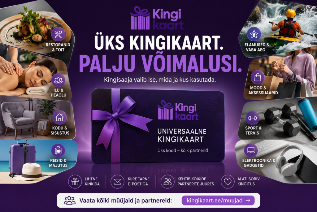 Kingikaart.ee Kõik ühes kinkekaart